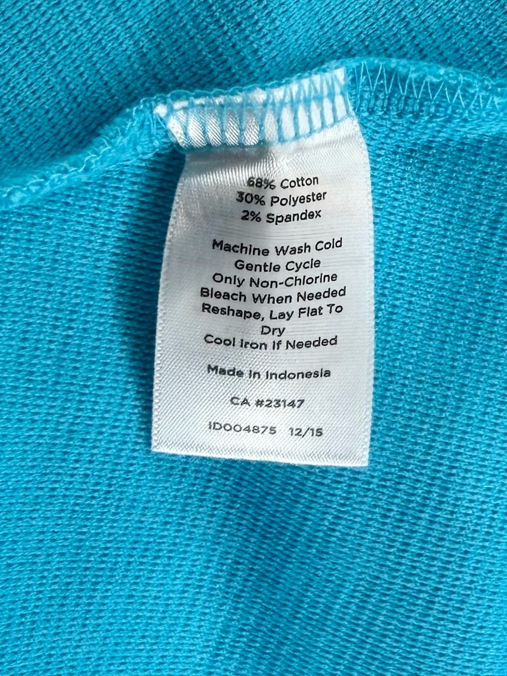 Talbots Sleeveless Blue Fit & Flare Dress Size XL - Picture 9 of 13